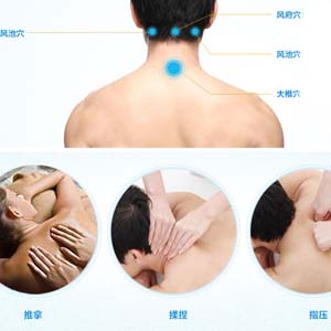 颈椎病自我按摩图解4