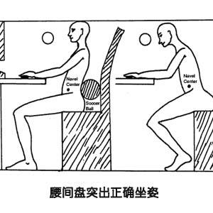 腰间盘突出正确坐姿5