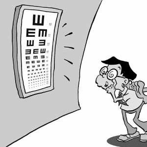 近视眼卡通图片7