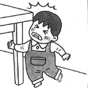 眼外伤卡通图片